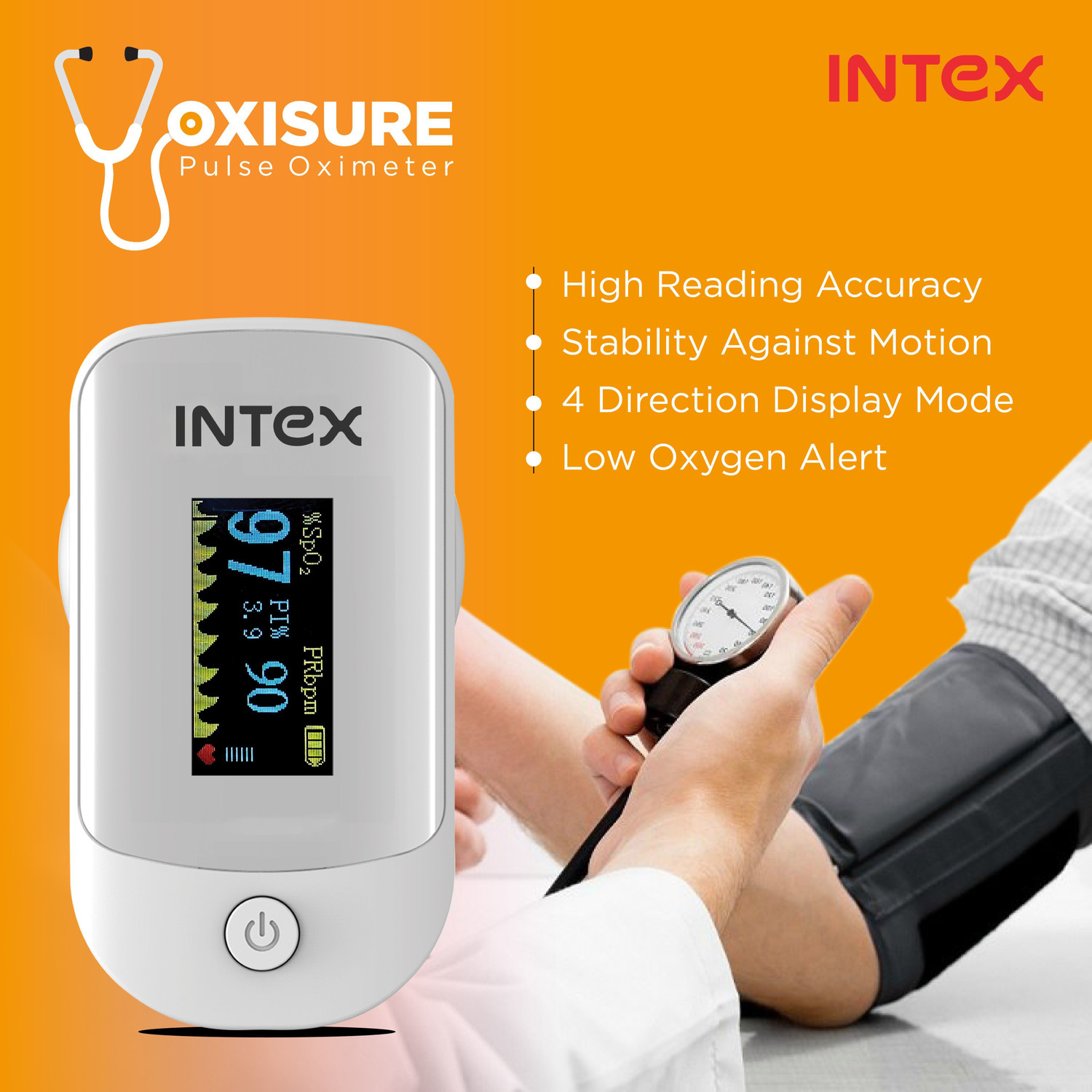 Image of Intex Oxisure Pulse Oximeter