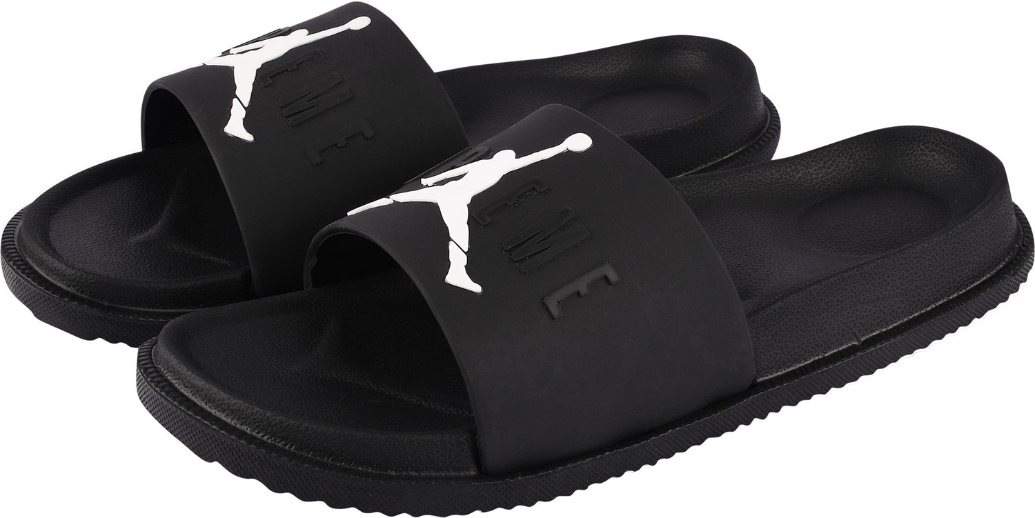 Supreme slippers black deals