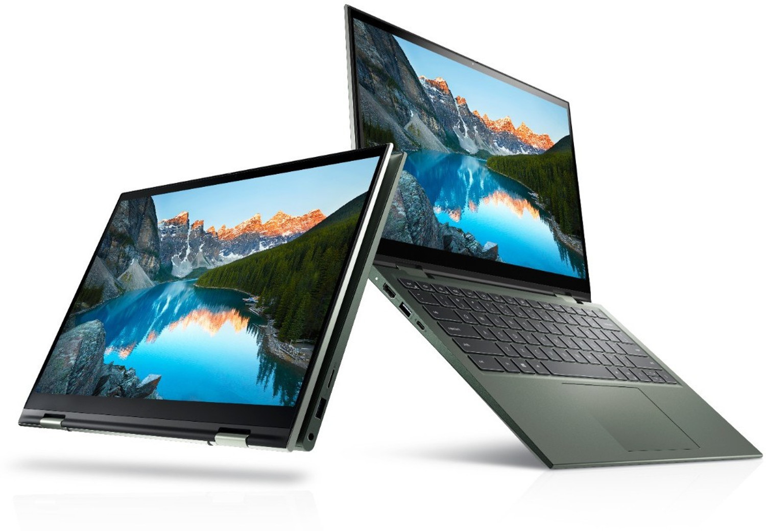 Image of DELL Inspiron AMD Ryzen 7 Octa Core 5700U - (16 GB /512 GB SSD /Windows 11 Home) Inspiron 7415 2 in 1 Laptop