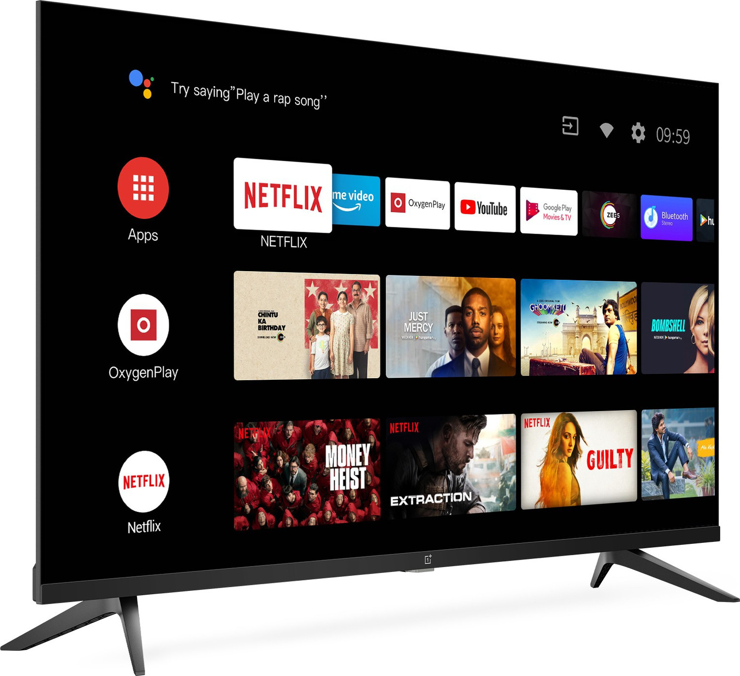 Image of OnePlus Y1 100 cm (40 inch) Full HD LED Smart Android TV with Dolby Audio