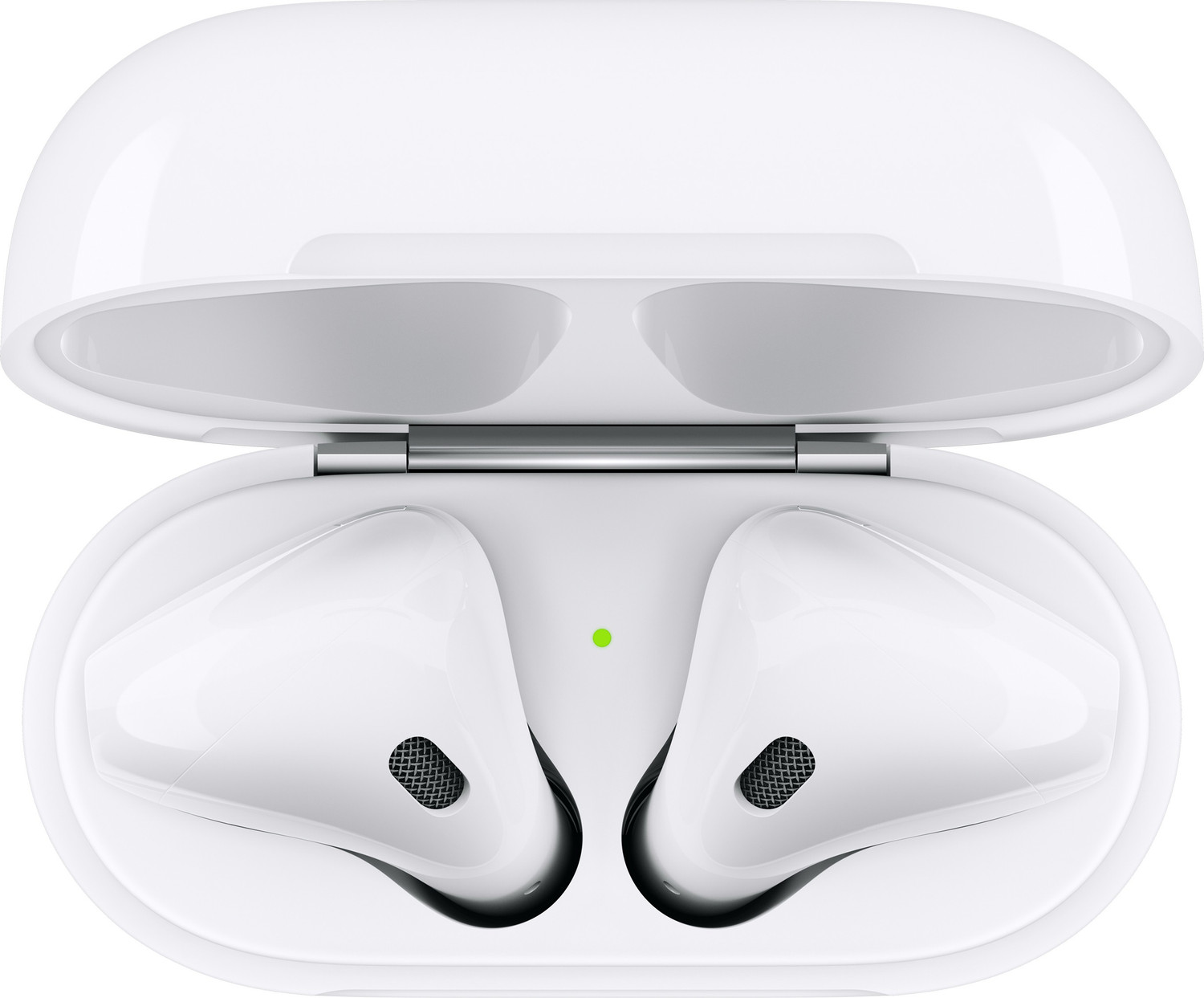 Image of Apple AirPods(2nd gen) with Charging Case Bluetooth Headset with Mic