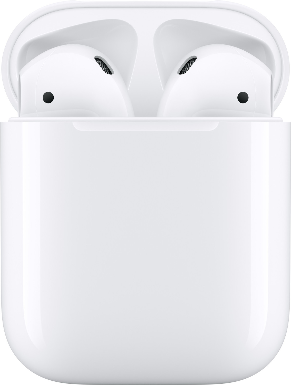 Image of Apple AirPods(2nd gen) with Charging Case Bluetooth Headset with Mic