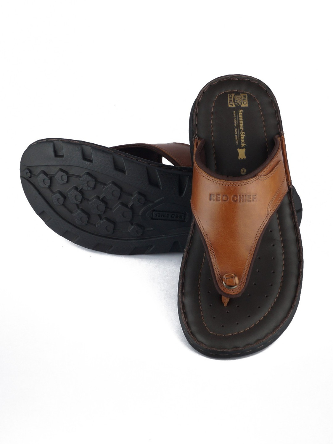 RED CHIEF Men Brown Sandals Price History