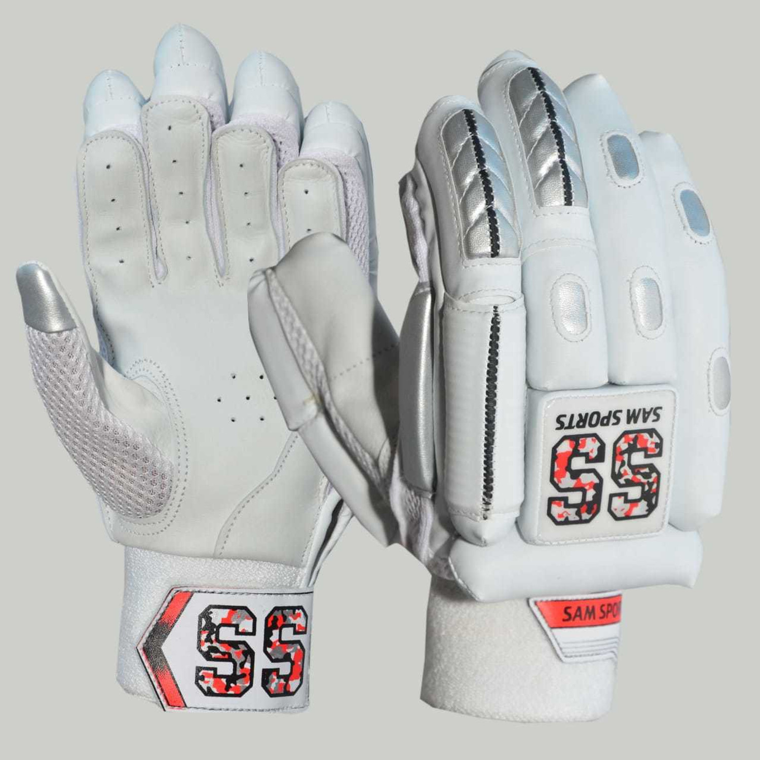 Sam Sports Test Batting Gloves – White, 43% Off at ₹861