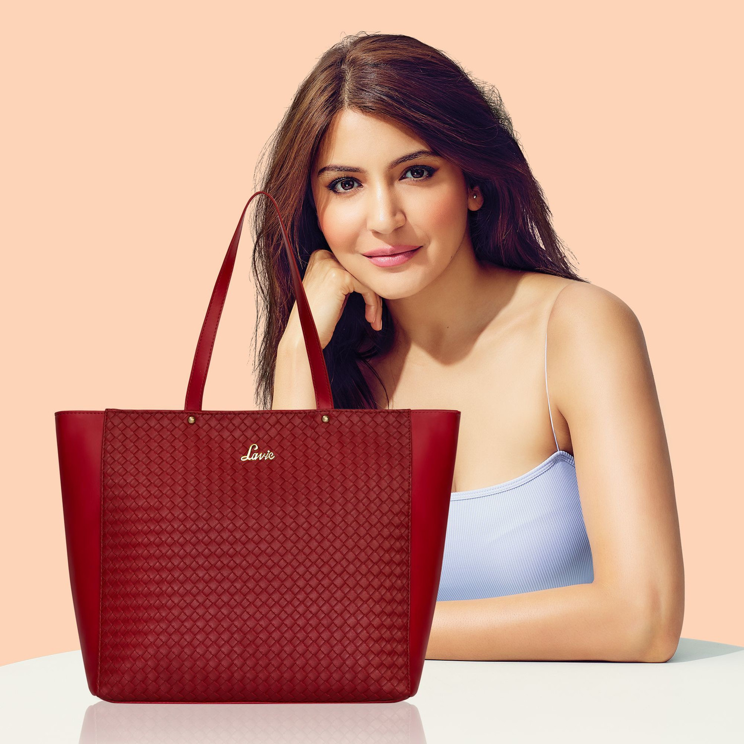 Image of LAVIE Women Red Tote