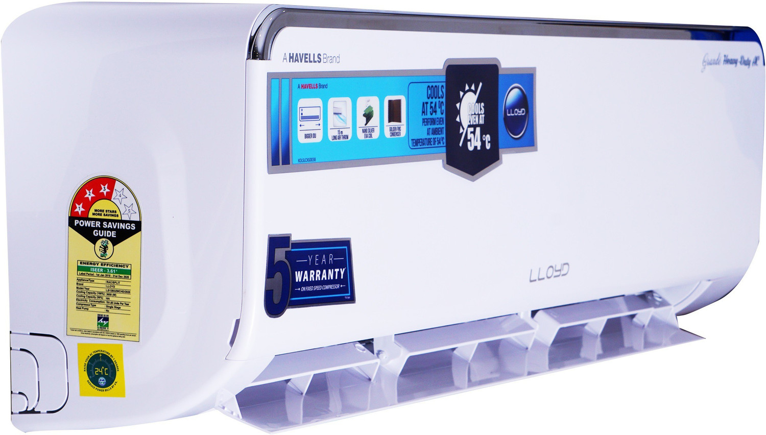 Image of Lloyd 2020 Model 1 Ton 3 Star Split AC