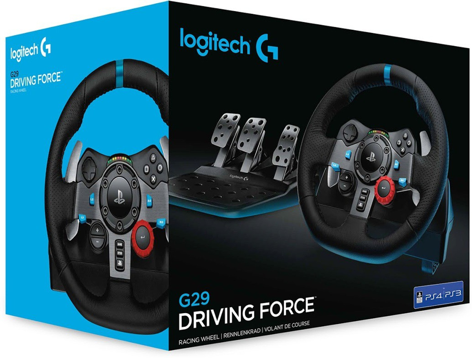 Image of Logitech G29 Driving Force Racing Wheel,Floor Pedals Motion Controller