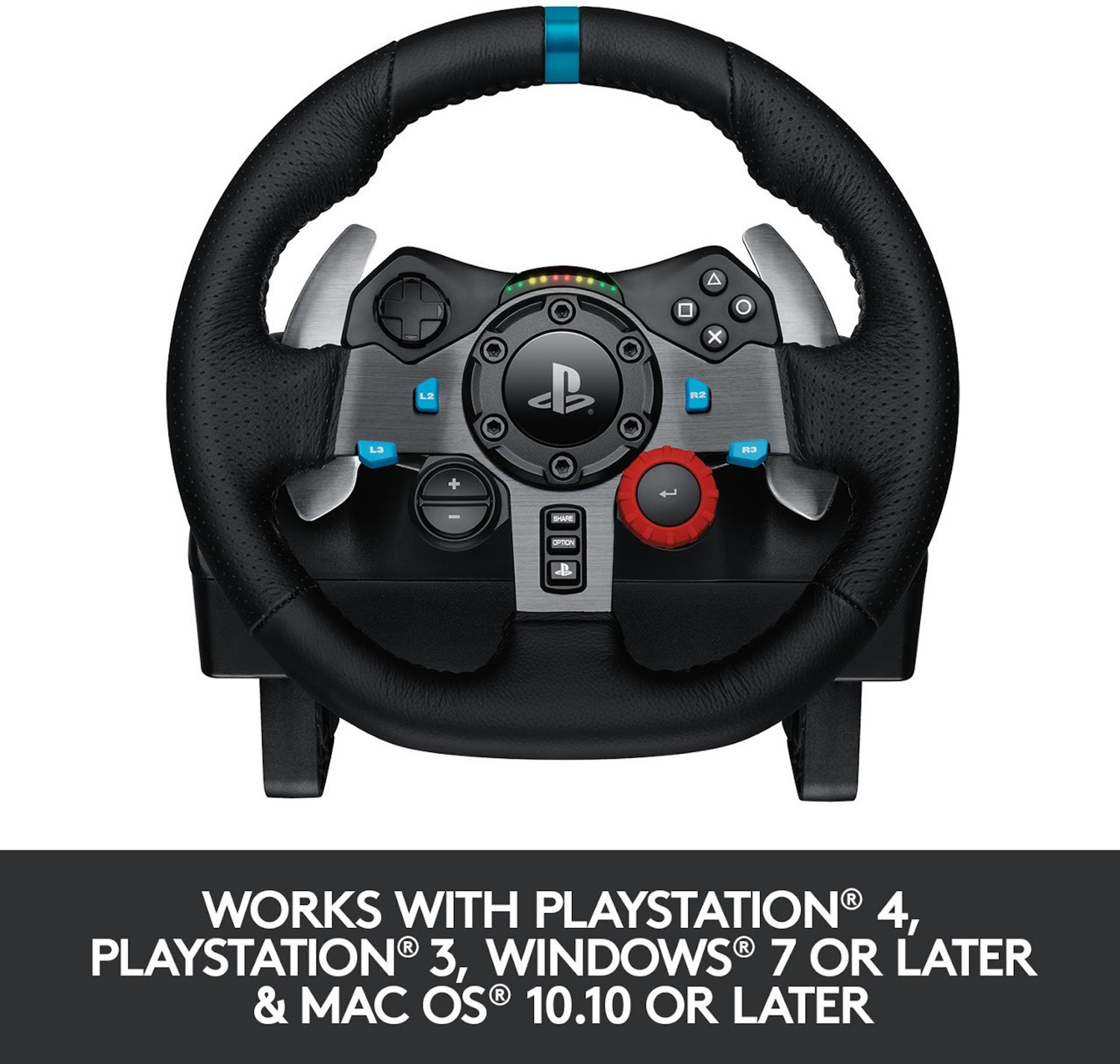 Image of Logitech G29 Driving Force Racing Wheel,Floor Pedals Motion Controller