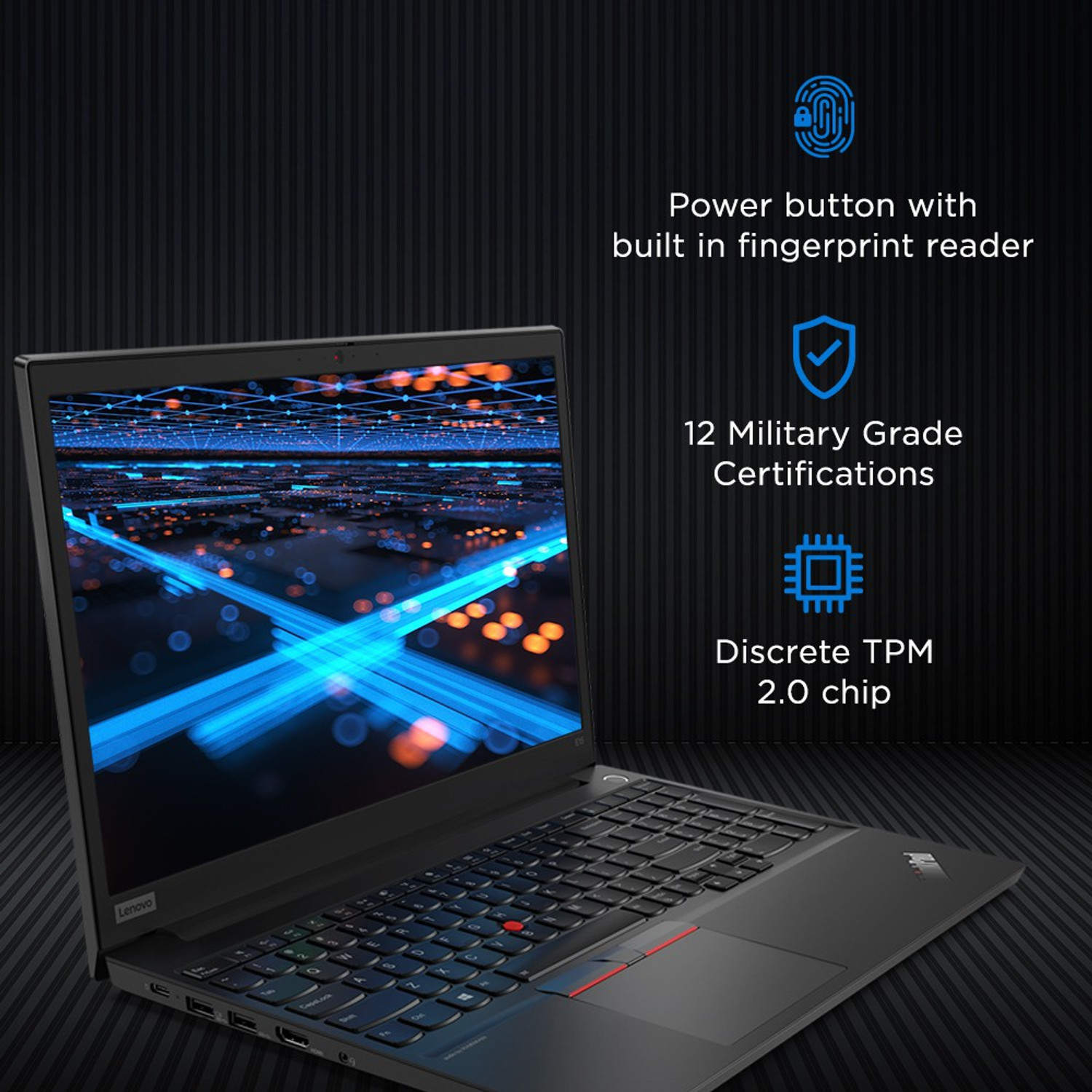 Image of Lenovo ThinkPad E15 Intel Core i5 11th Gen 1135G7 - (8 GB /512 GB SSD /Windows 10 Home) E15 Laptop