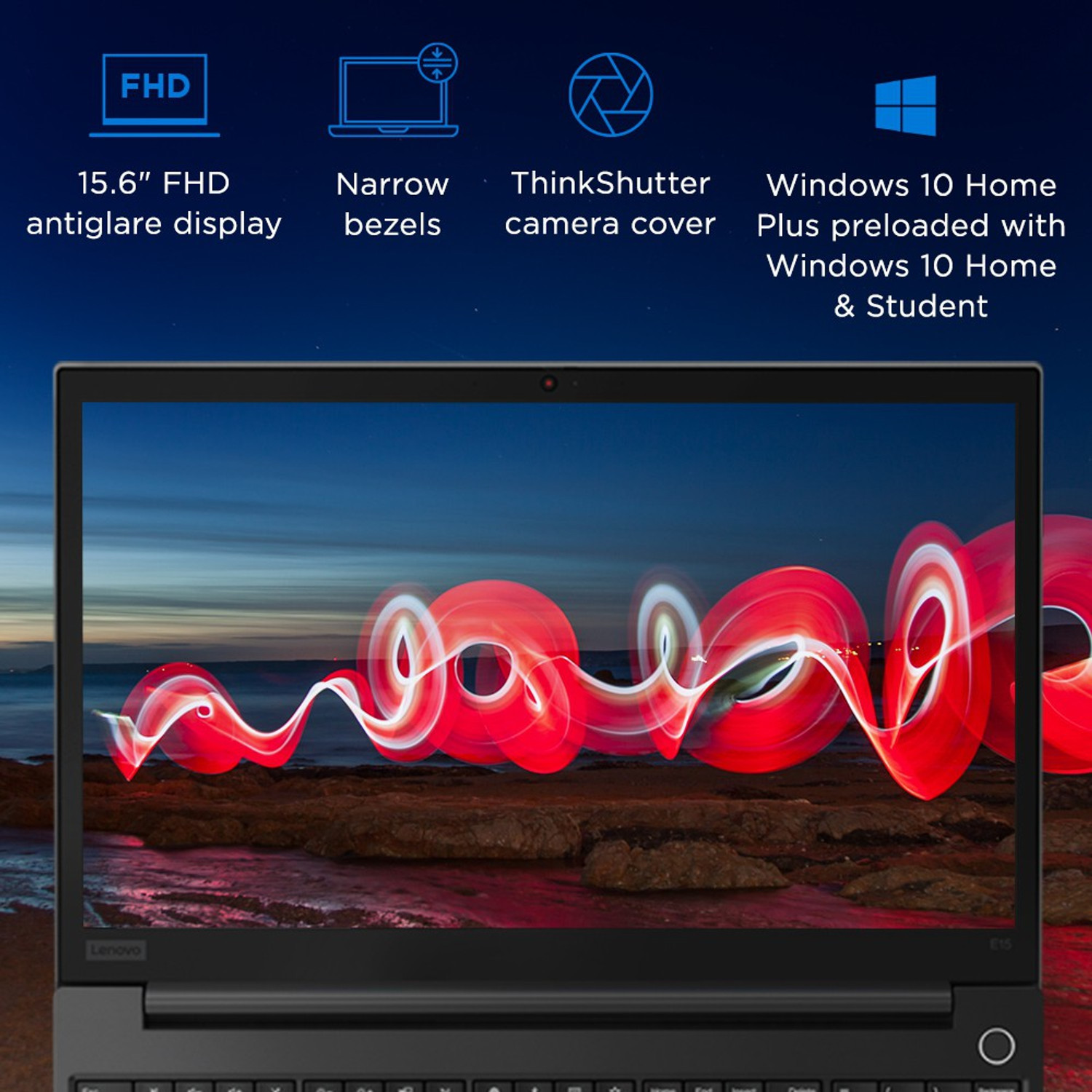 Image of Lenovo ThinkPad E15 Intel Core i5 11th Gen 1135G7 - (8 GB /512 GB SSD /Windows 10 Home) E15 Laptop
