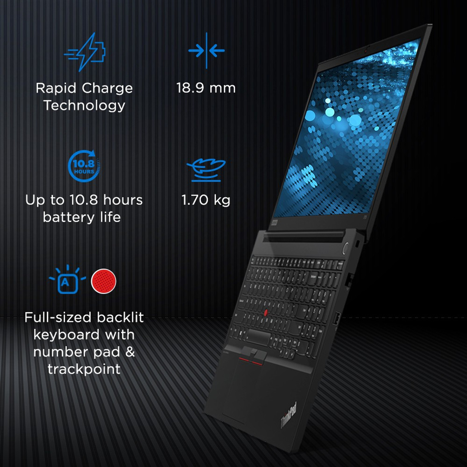 Image of Lenovo ThinkPad E15 Intel Core i5 11th Gen 1135G7 - (8 GB /512 GB SSD /Windows 10 Home) E15 Laptop