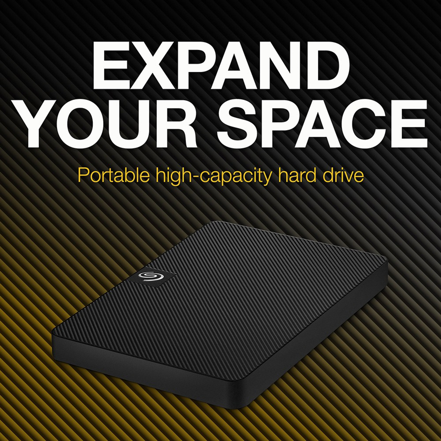 Image of Seagate Expansion Portable 2 TB External Hard Disk Drive (HDD) 120 Mb /s, USB 3.0, for Windows and Mac with 3 years Data Recovery Services
