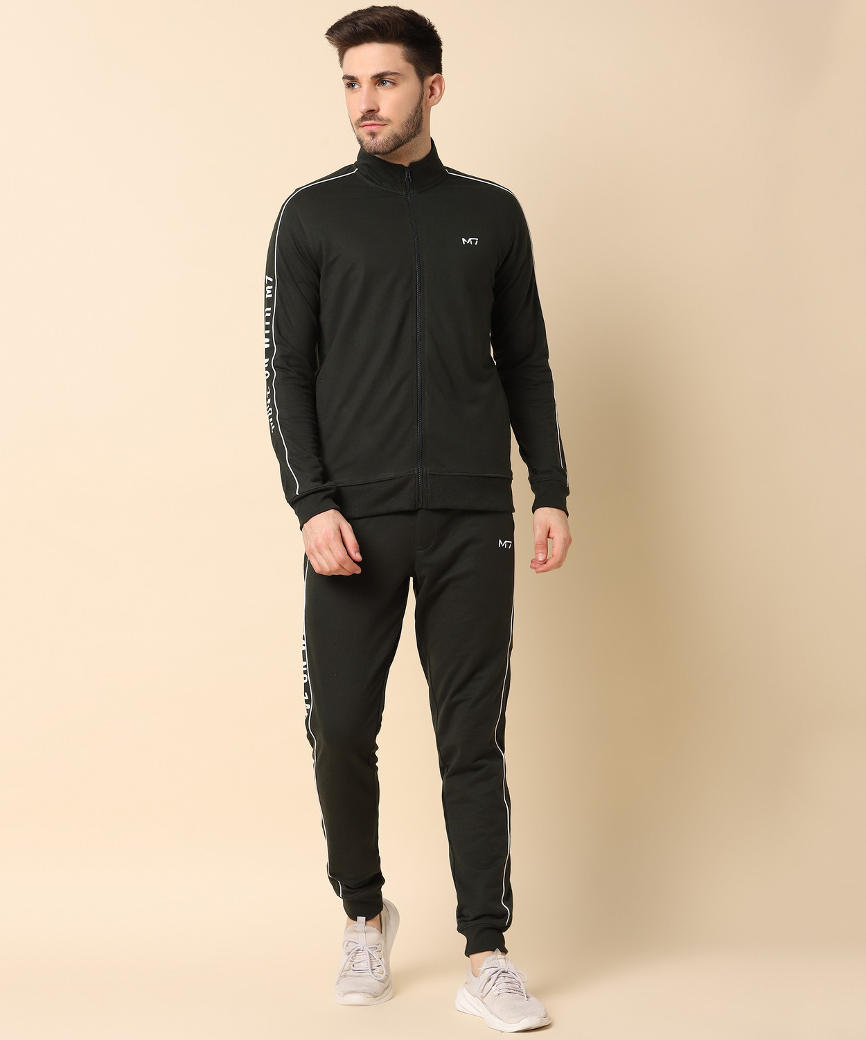 M7 By Metronaut Solid Men Track Suit Price History