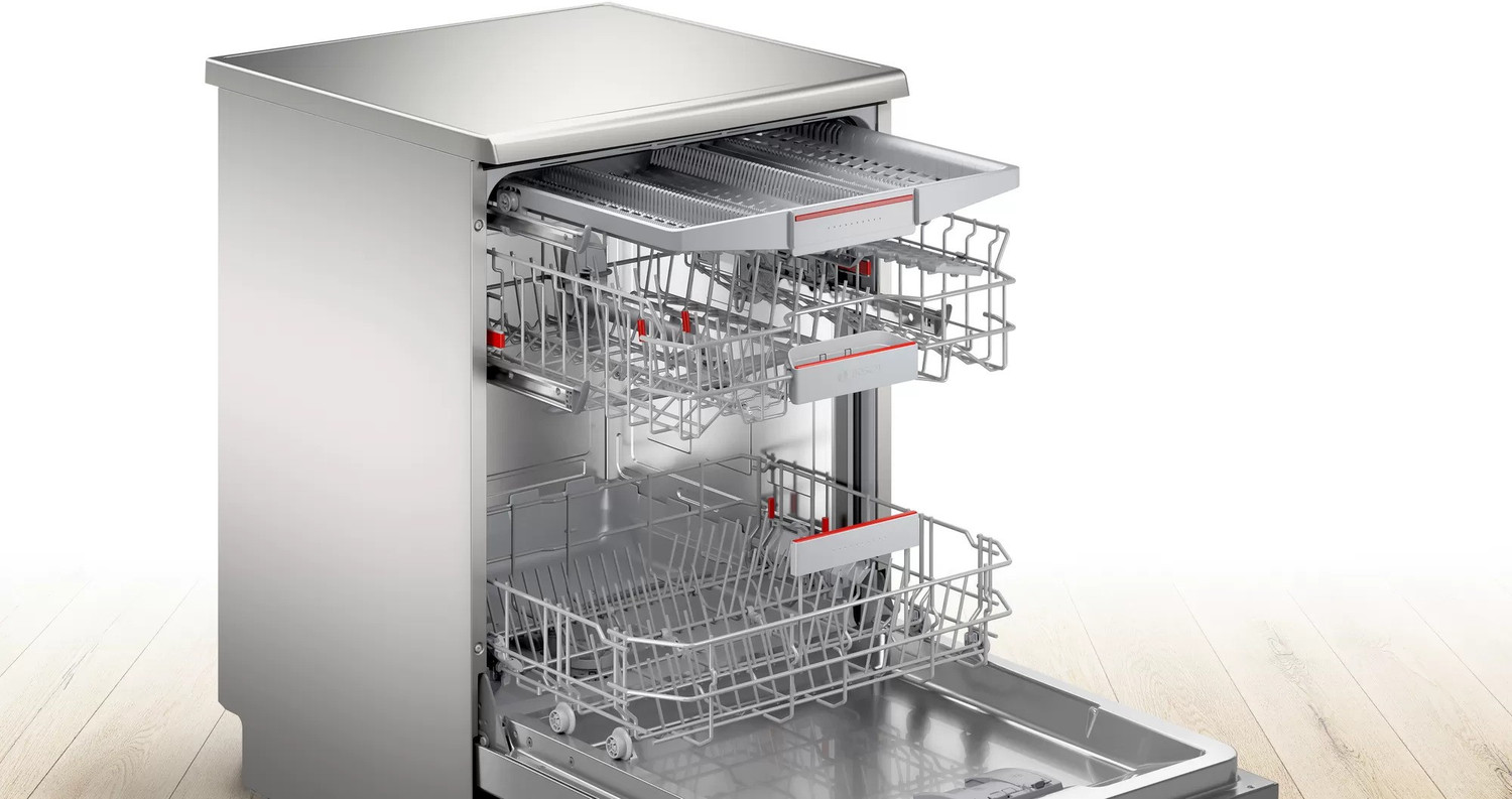 Image of BOSCH SMS6HVI01I /SMS6HVI00I Free Standing 14 Place Settings Dishwasher