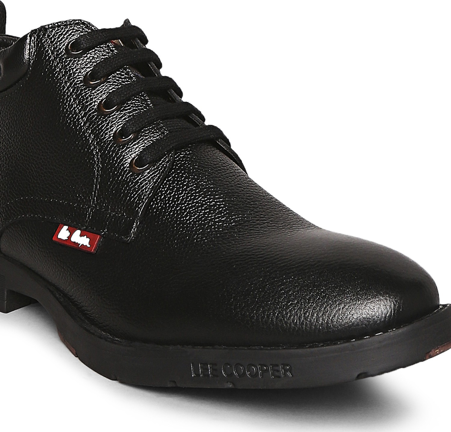 Lee cooper black boots on sale