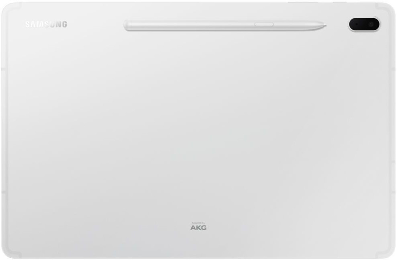 Image of Samsung Galaxy Tab S7 FE With Stylus 6 GB RAM 128 GB ROM 12.4 inches with 4G Qualcomm Snapdragon 700 Series Tablet (Silver)