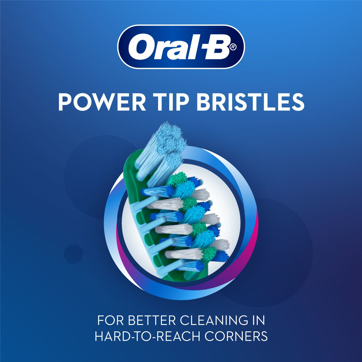 Image of Oral-B Crisscross Deep Clean, Family value pack of 4 Medium Toothbrush