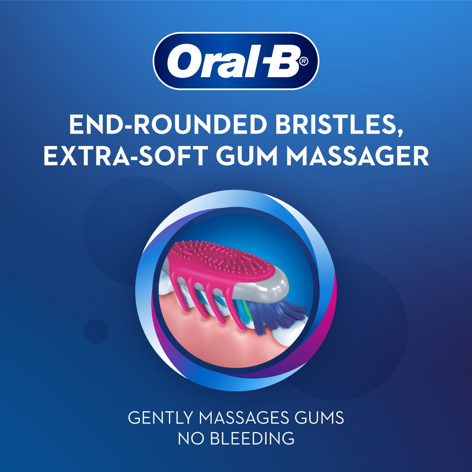 Image of Oral-B Crisscross Deep Clean, Family value pack of 4 Medium Toothbrush