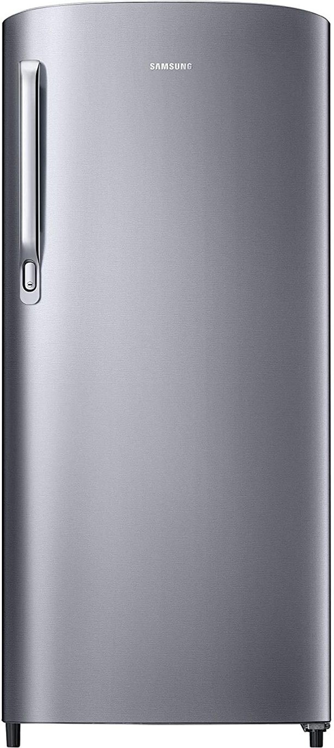 Image of SAMSUNG 195 L Direct Cool Single Door 1 Star Refrigerator (SILVER, RR19A20CAGS /NL)