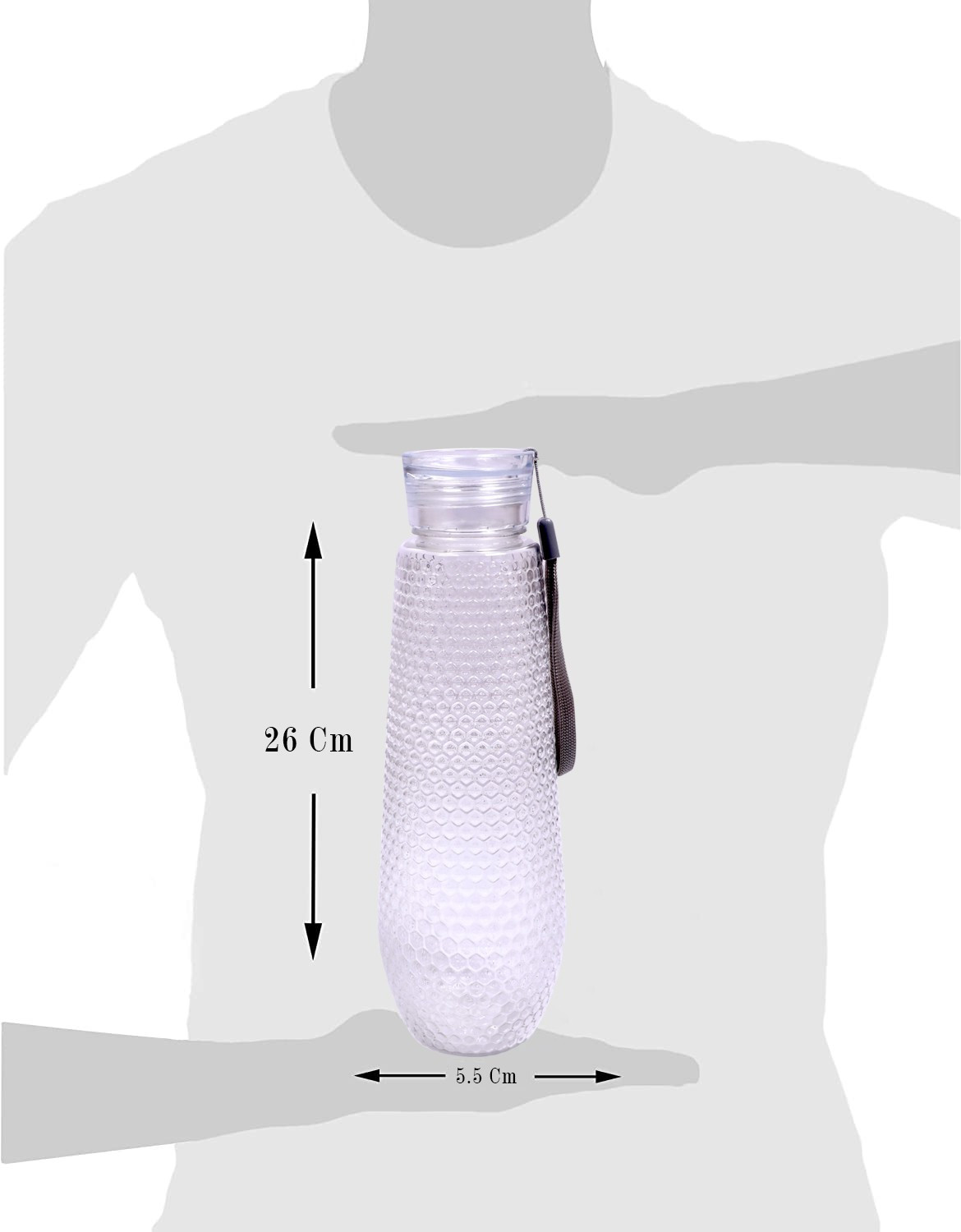 Image of Flipkart SmartBuy Bubble White-2 1000 ml PET Bottle