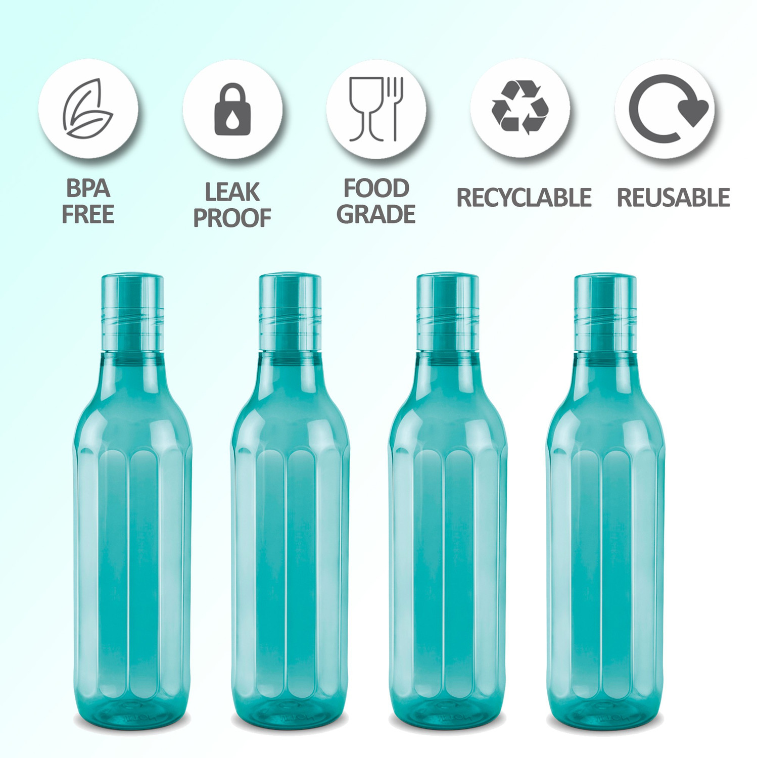 Image of MILTON Prism 1000 Pet Water Bottle 1000 ml Plastic Bottle