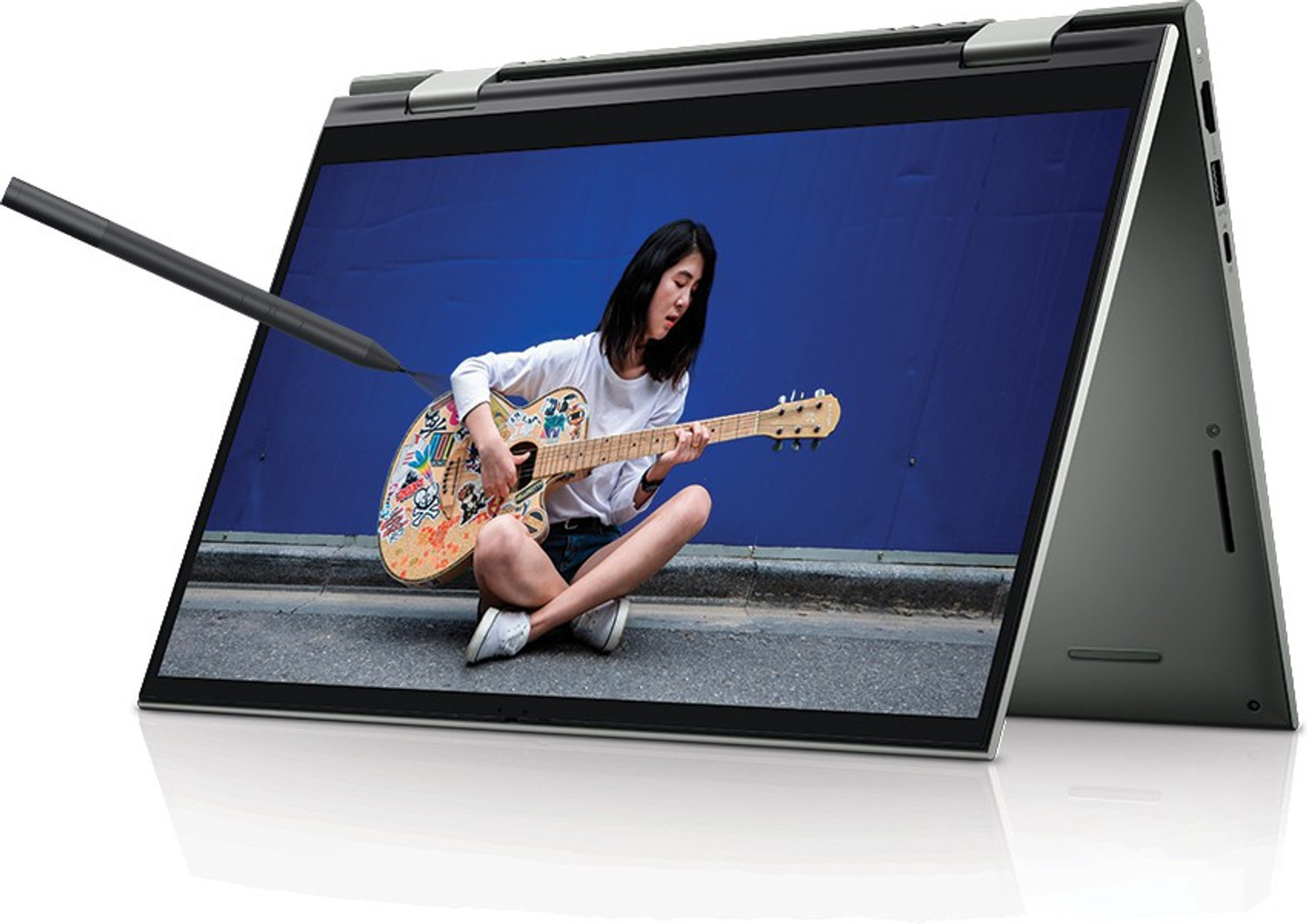 Image of DELL Inspiron AMD Ryzen 5 Hexa Core 5500U - (8 GB /512 GB SSD /Windows 10) Inspiron 7415 2 in 1 Laptop