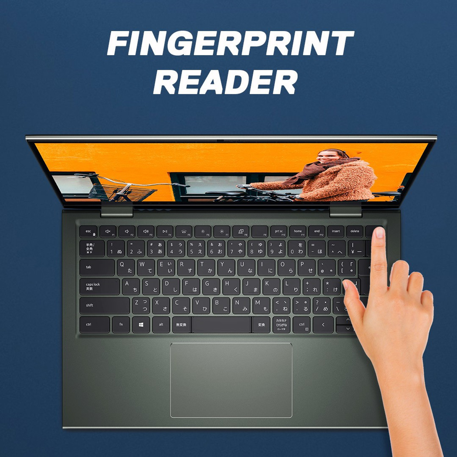 Image of DELL Inspiron AMD Ryzen 5 Hexa Core 5500U - (8 GB /512 GB SSD /Windows 10) Inspiron 7415 2 in 1 Laptop