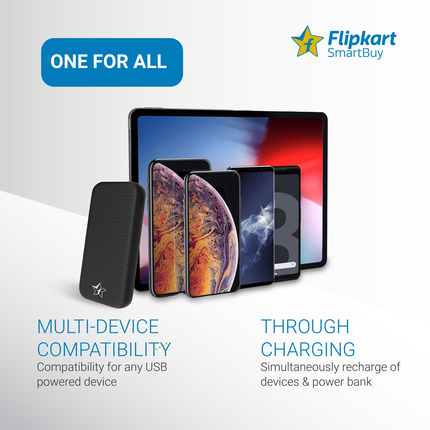 Image of Flipkart SmartBuy 20000 mAh 18 W Power Bank