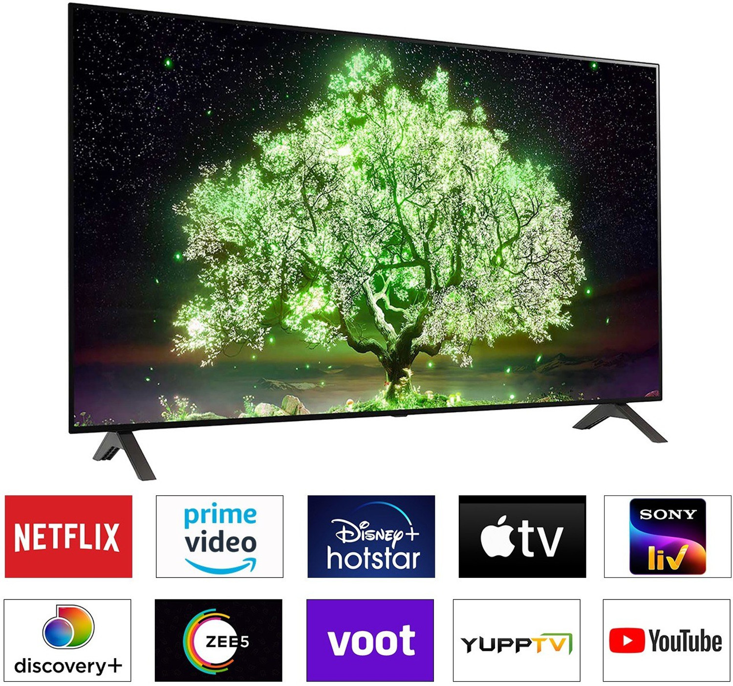 Image of LG OLED A1 Series 164 cm (65 inch) OLED Ultra HD (4K) Smart WebOS TV (OLED65A1PTZ)