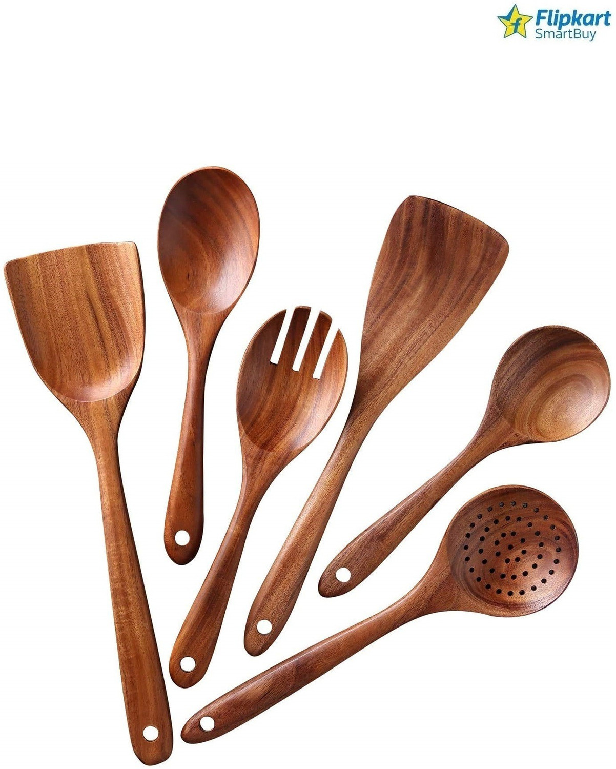 Image of Flipkart SmartBuy Cooking Non Stick Serving Set of 6 Kitchen Tool Set