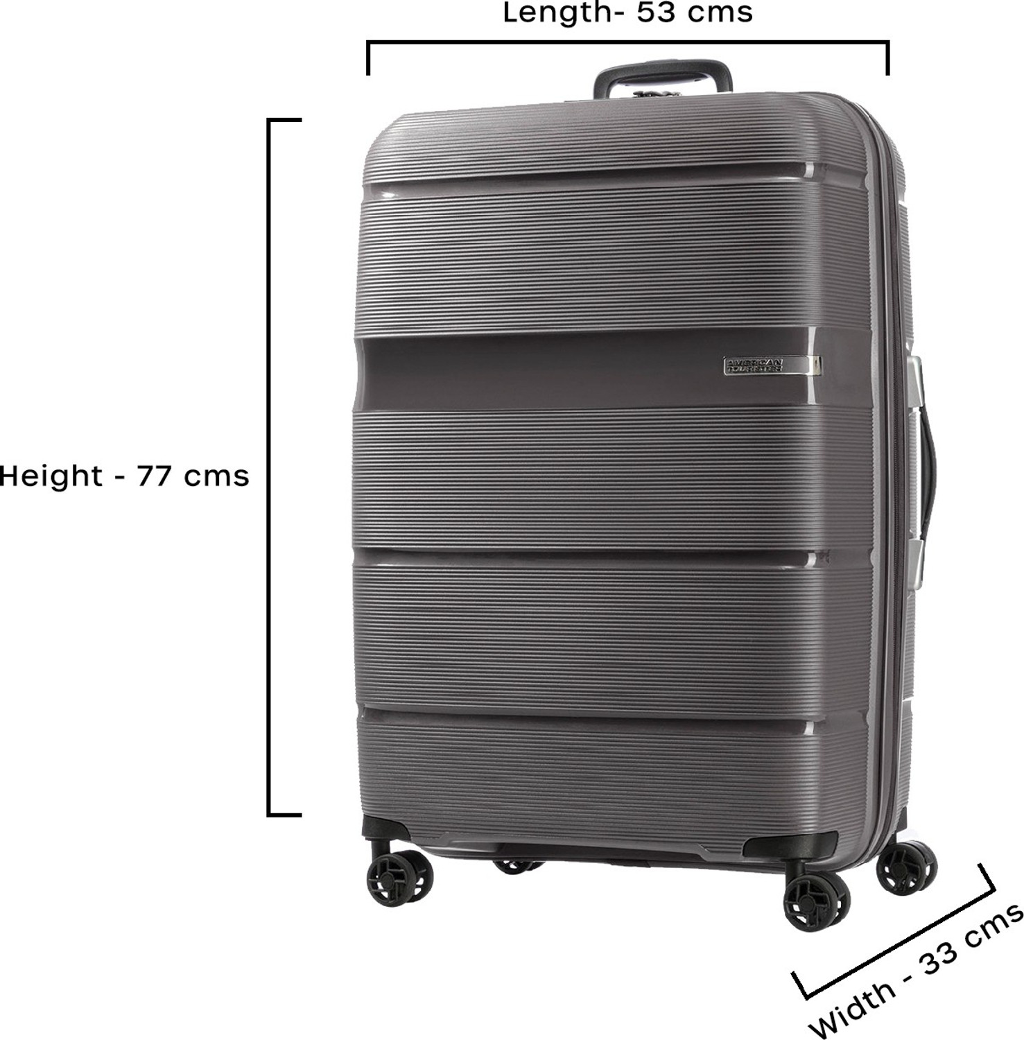 Image of AMERICAN TOURISTER LINEX SPINNER 77 /28 TSA-TITANIUM Check-in Suitcase 4 Wheels - 30 inch