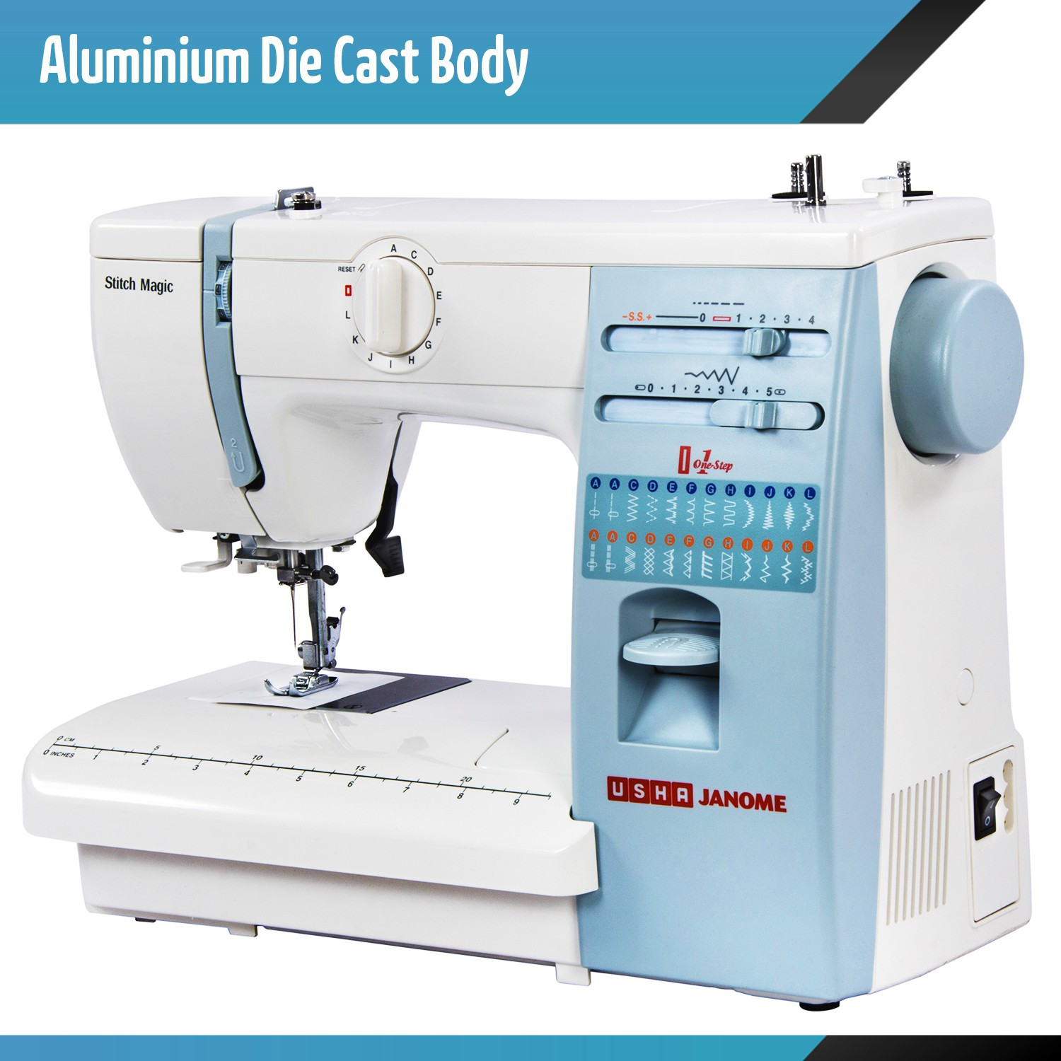 Image of USHA Stitch Magic Electric Sewing Machine