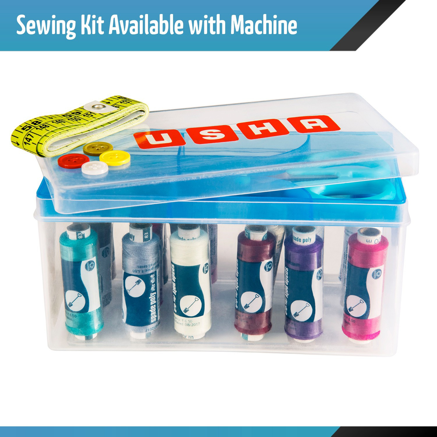 Image of USHA Stitch Magic Electric Sewing Machine