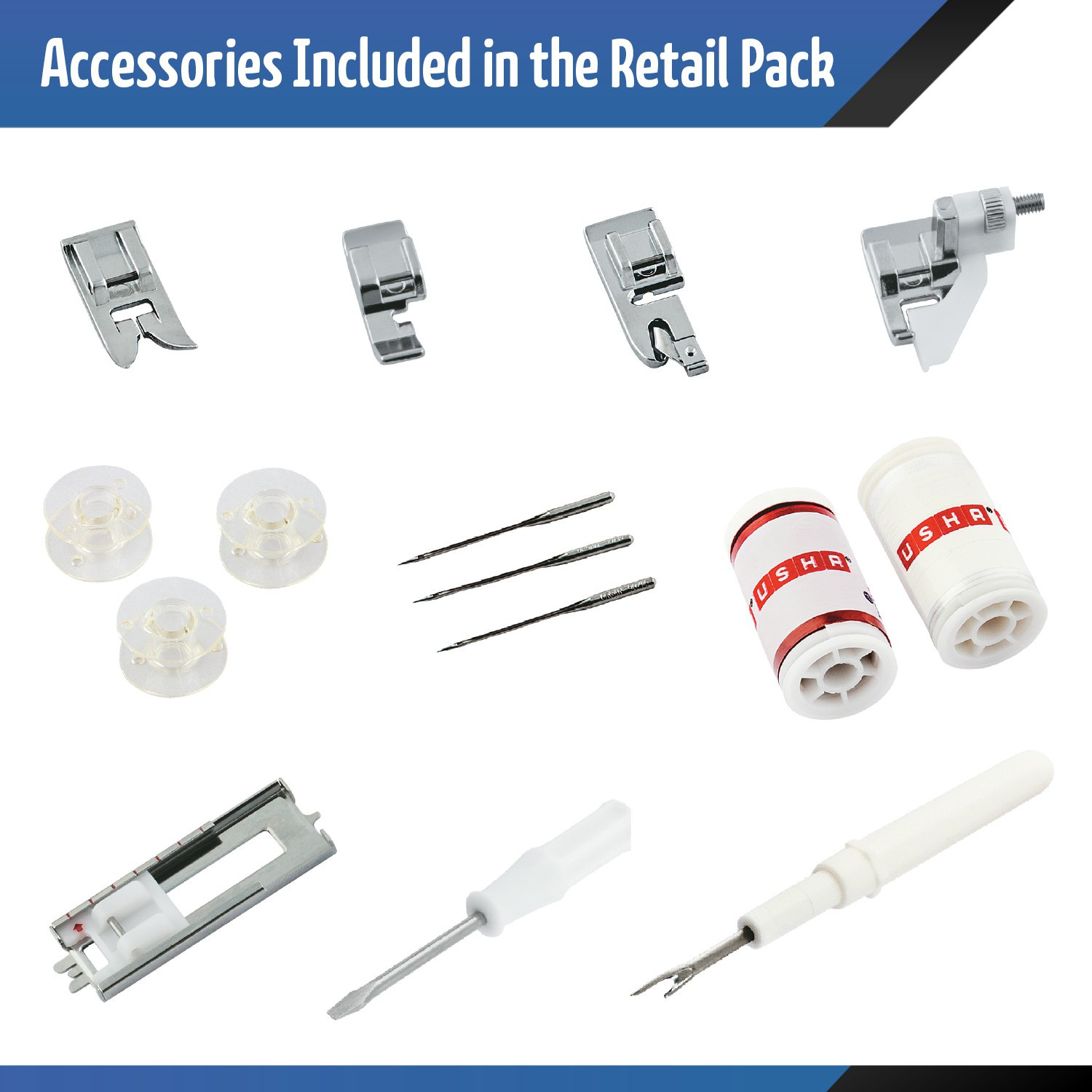 USHA Wonder Stitch Electric Sewing Machine ( Builtin Stitches 13