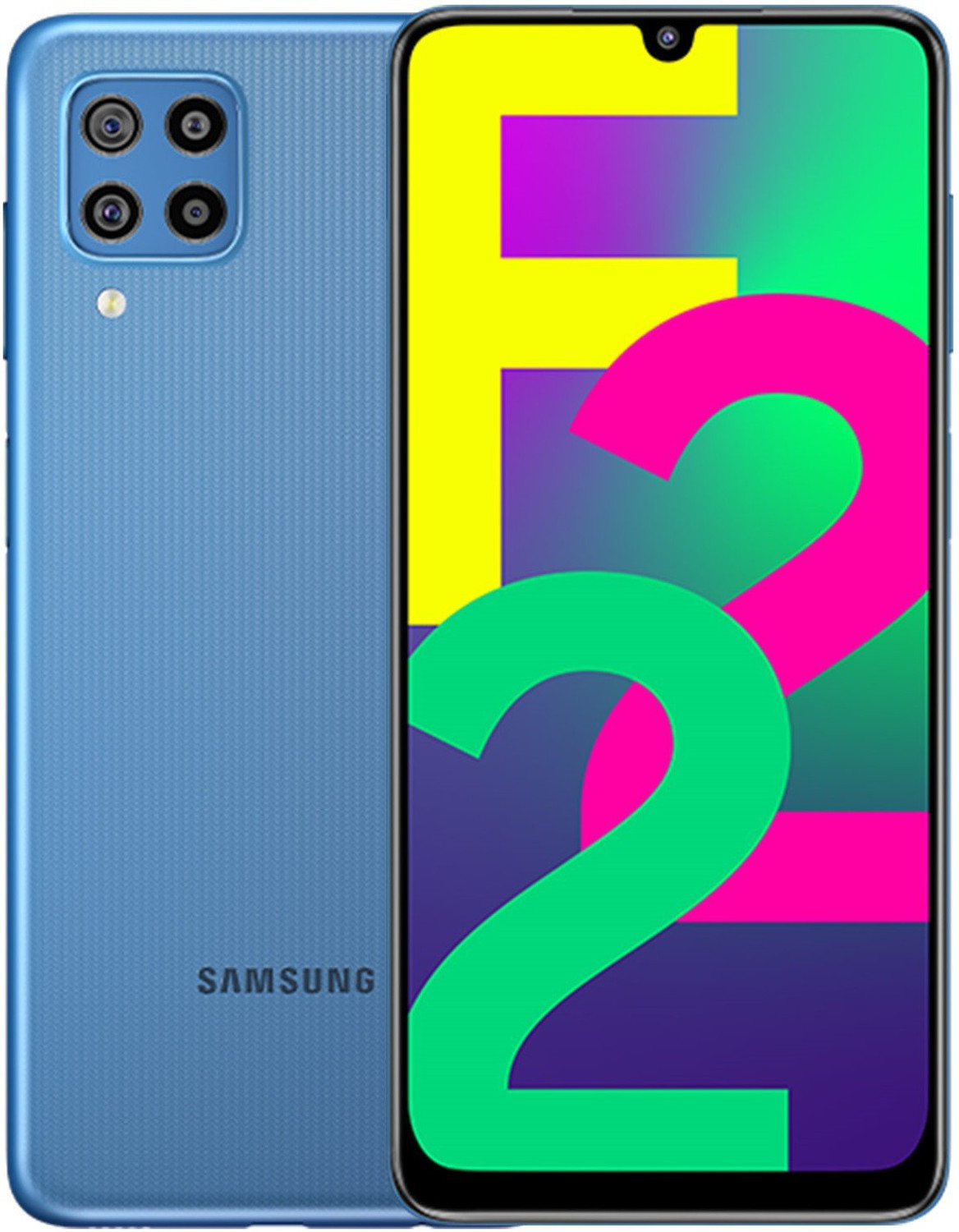 Image of Samsung Galaxy F22 (Denim Blue, 64 GB)