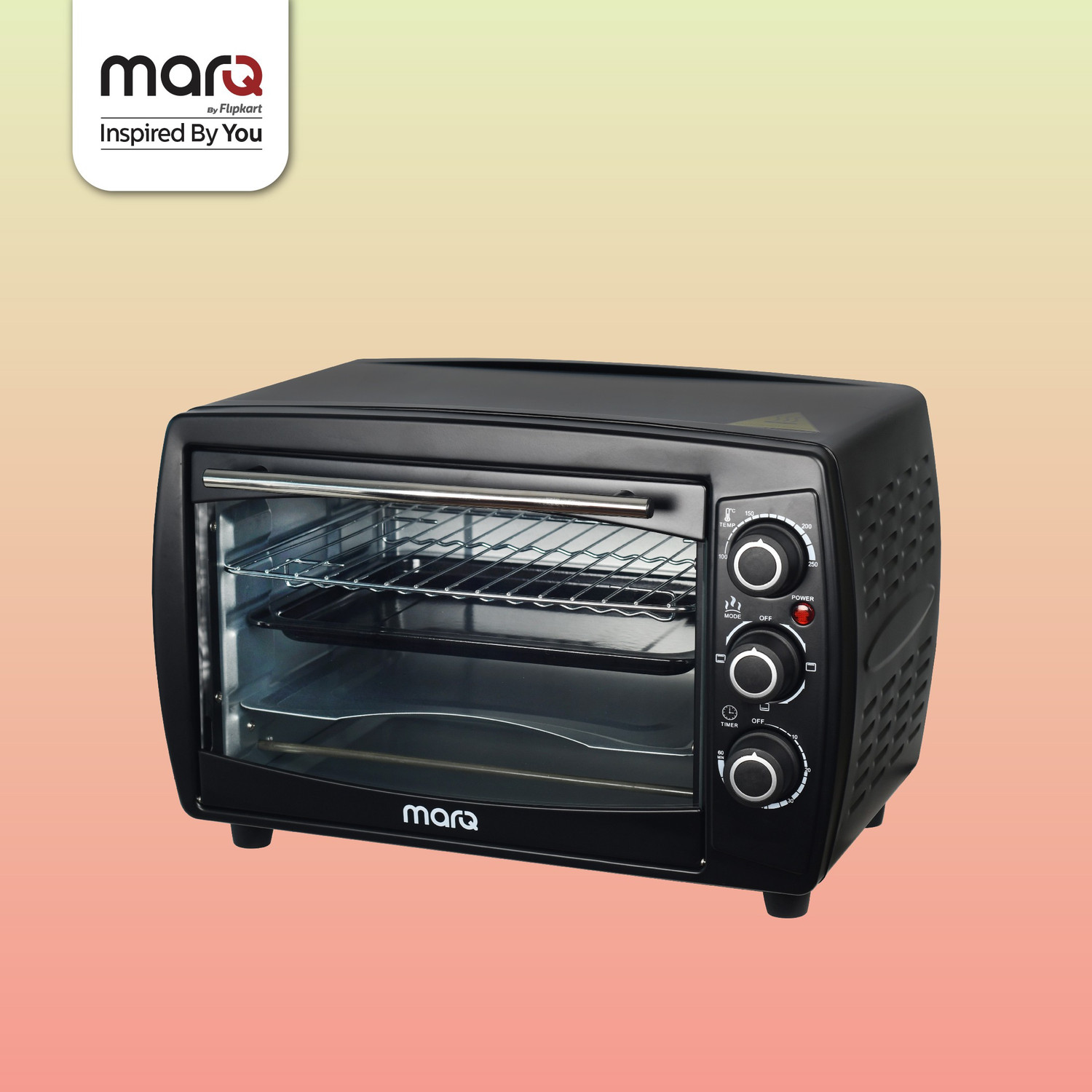 Image of MarQ by Flipkart 18-Litre with Crumb Tray Oven Toaster Grill (OTG)