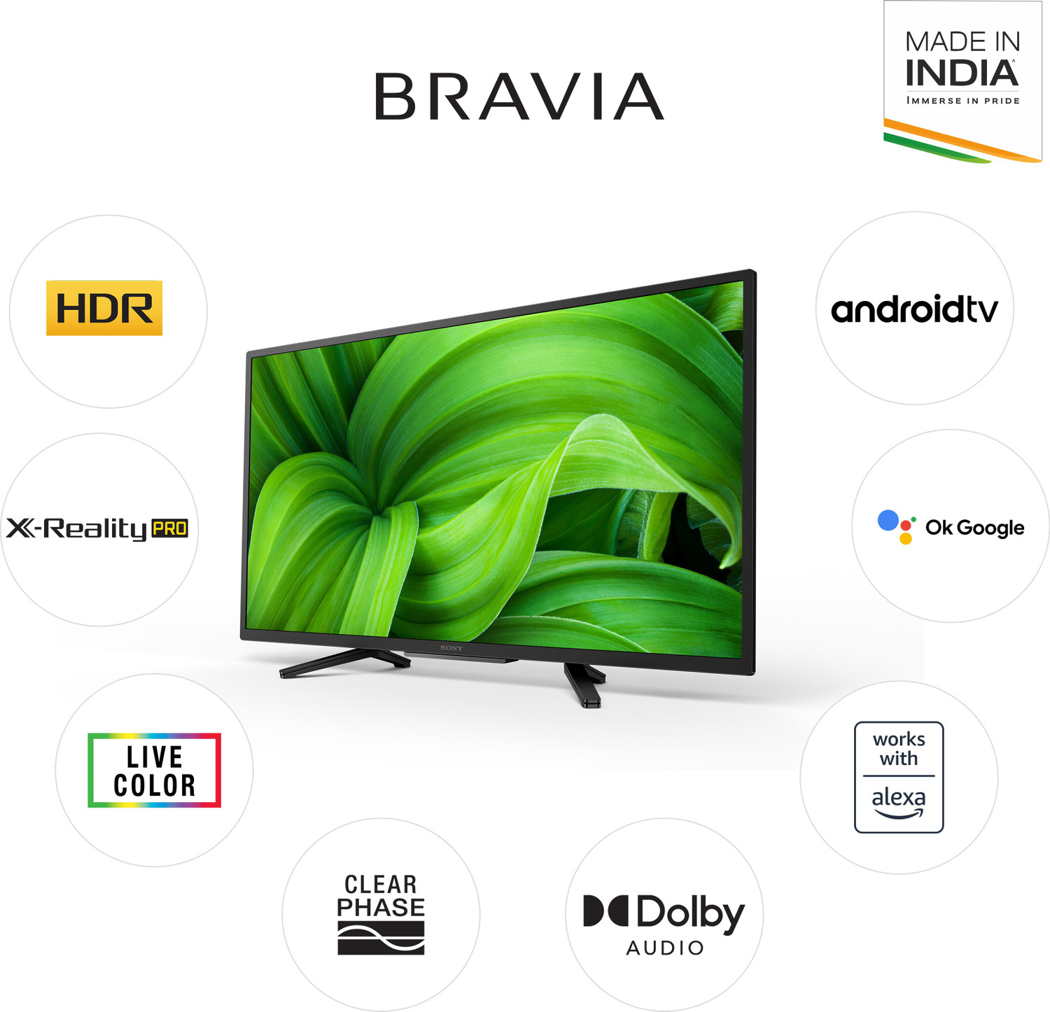 Image of SONY Bravia 80 cm (32 inch) HD Ready 3D LED Smart Android TV