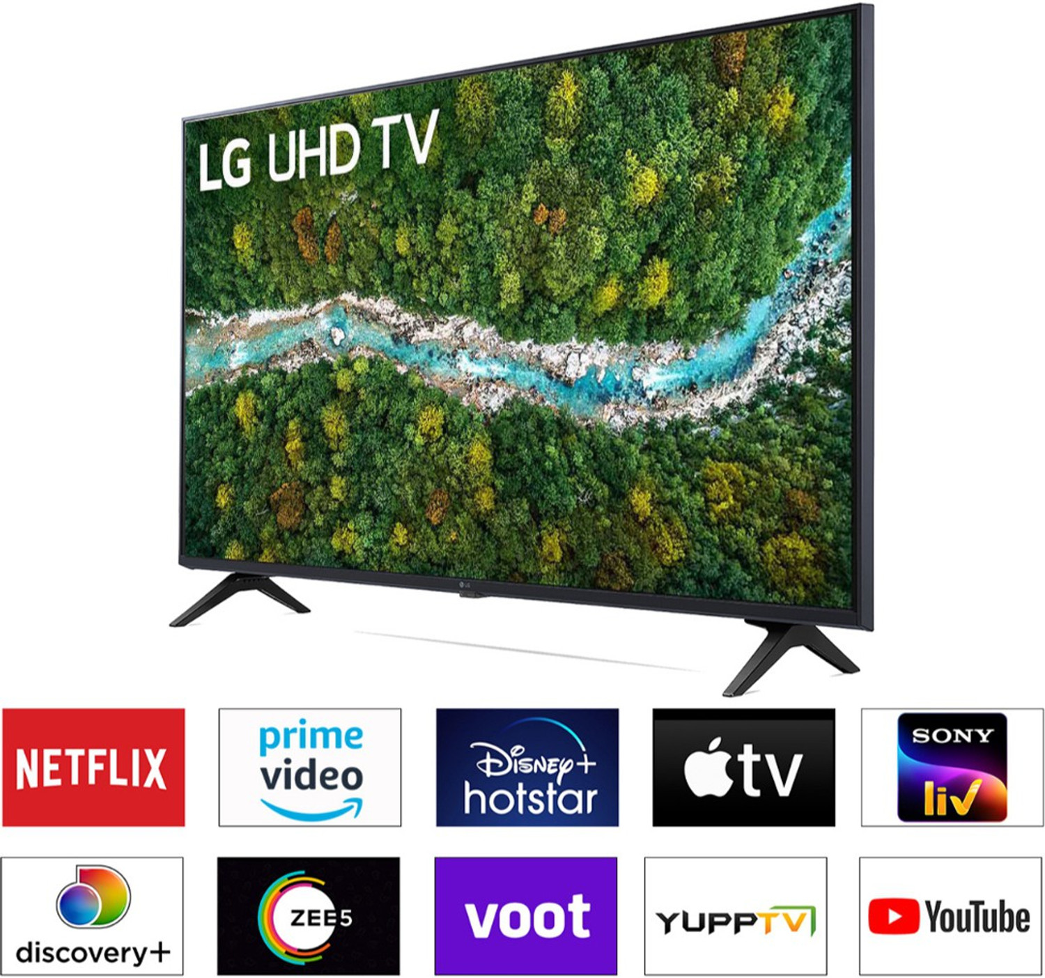 Image of LG 108 cm (43 inch) Ultra HD (4K) LED Smart WebOS TV (43UP7720PTY)