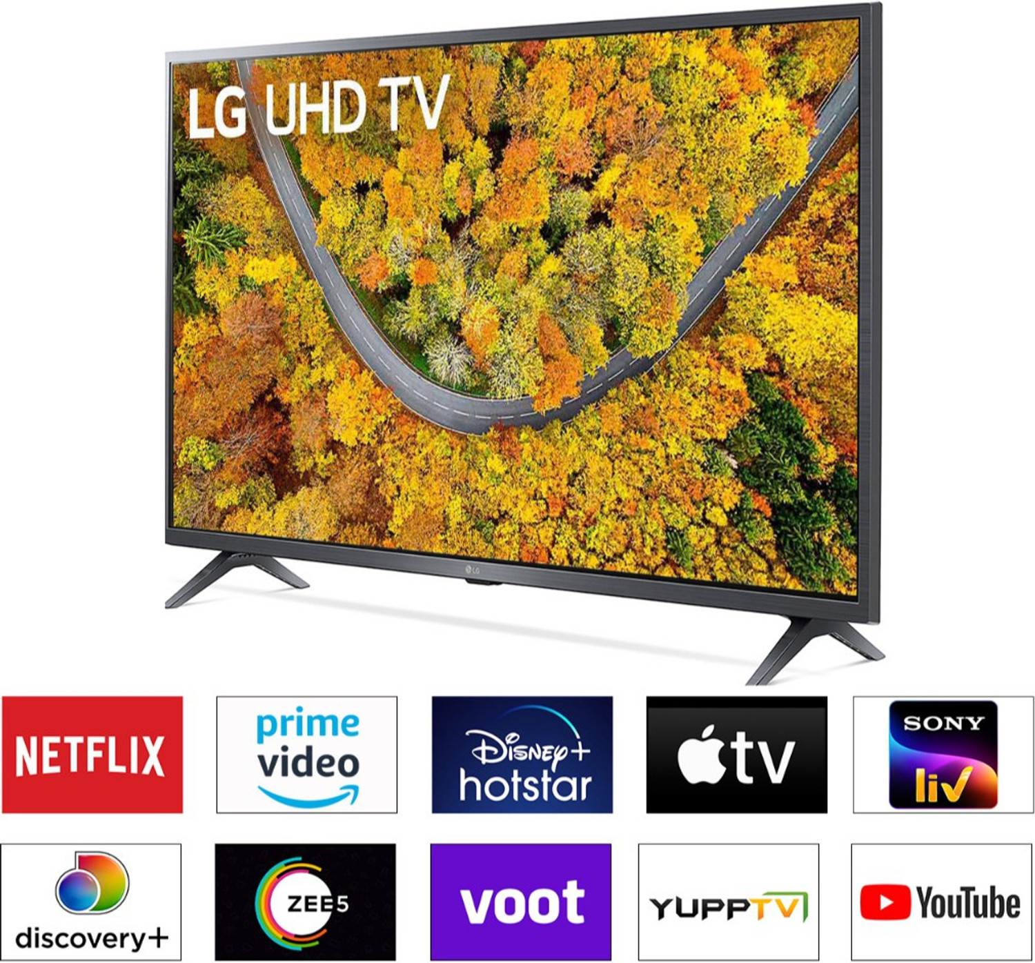 Image of LG 108 cm (43 inch) Ultra HD (4K) LED Smart WebOS TV (43UP7500PTZ)