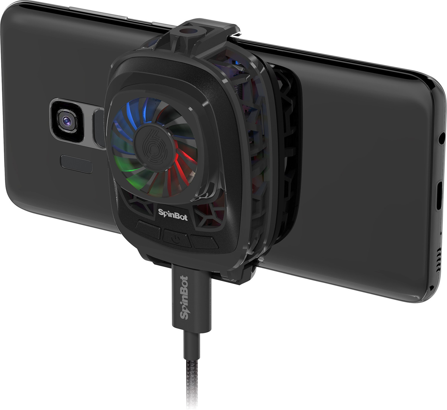 SpinBot IceDot semi-conducter based Mobile Cooler for Android /iOS