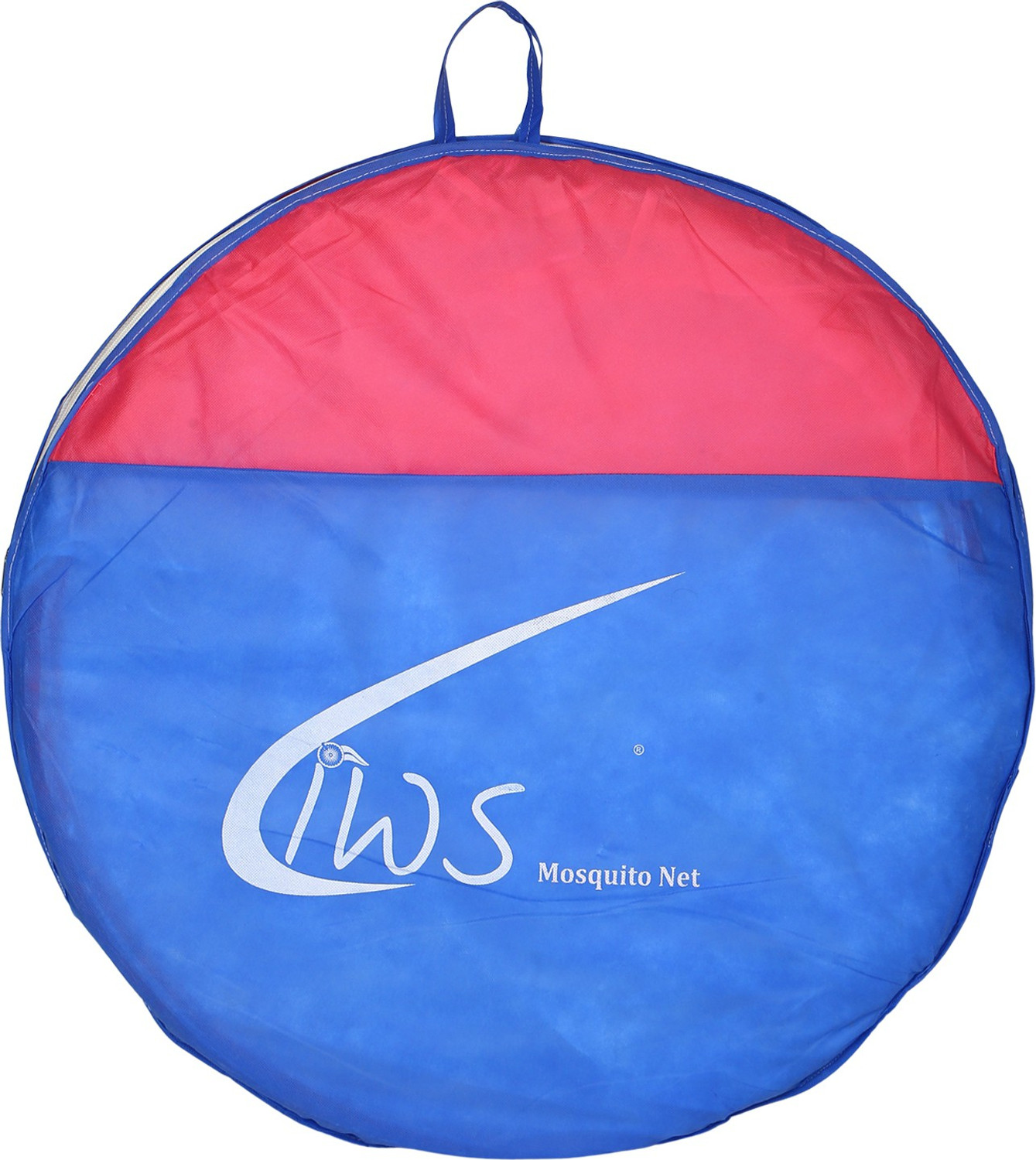 Image of IWS King Size Double Bed Mosquito Net | Foldable, Lightweight and Stylish Machhardani Tent Polyester Washable Adults Mosquito Net