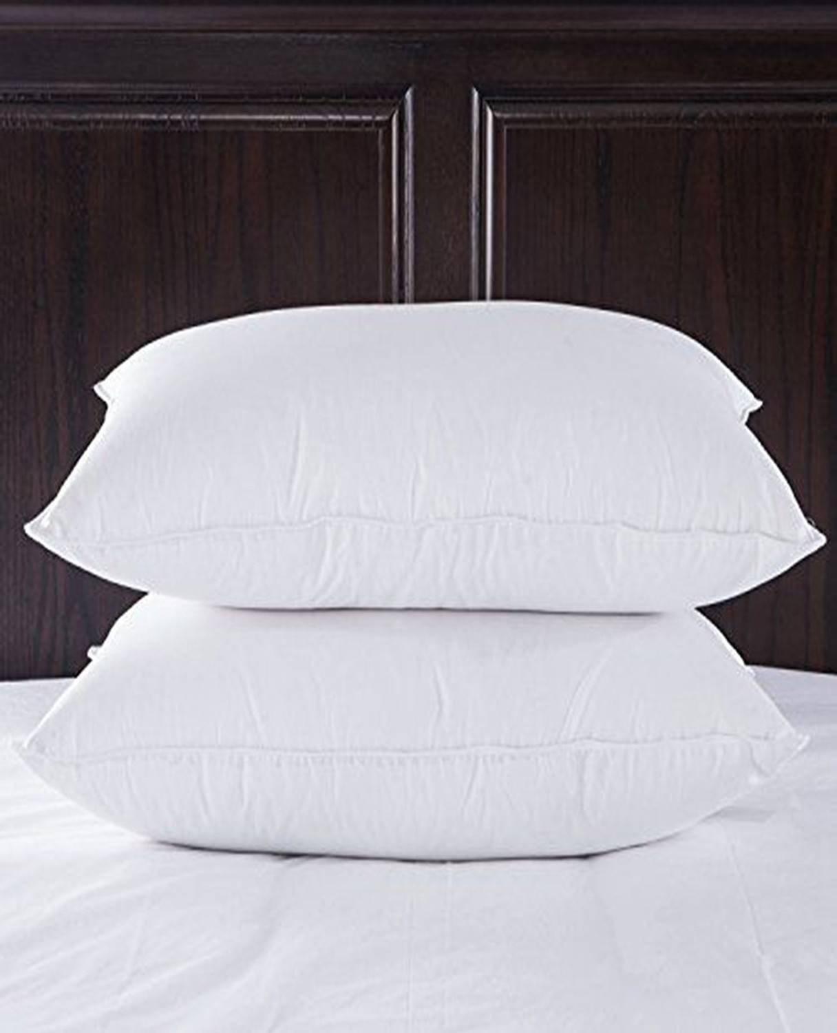 Image of Prerana Microfibre Sleeping Pillow Pack of 2 Solid Luxury