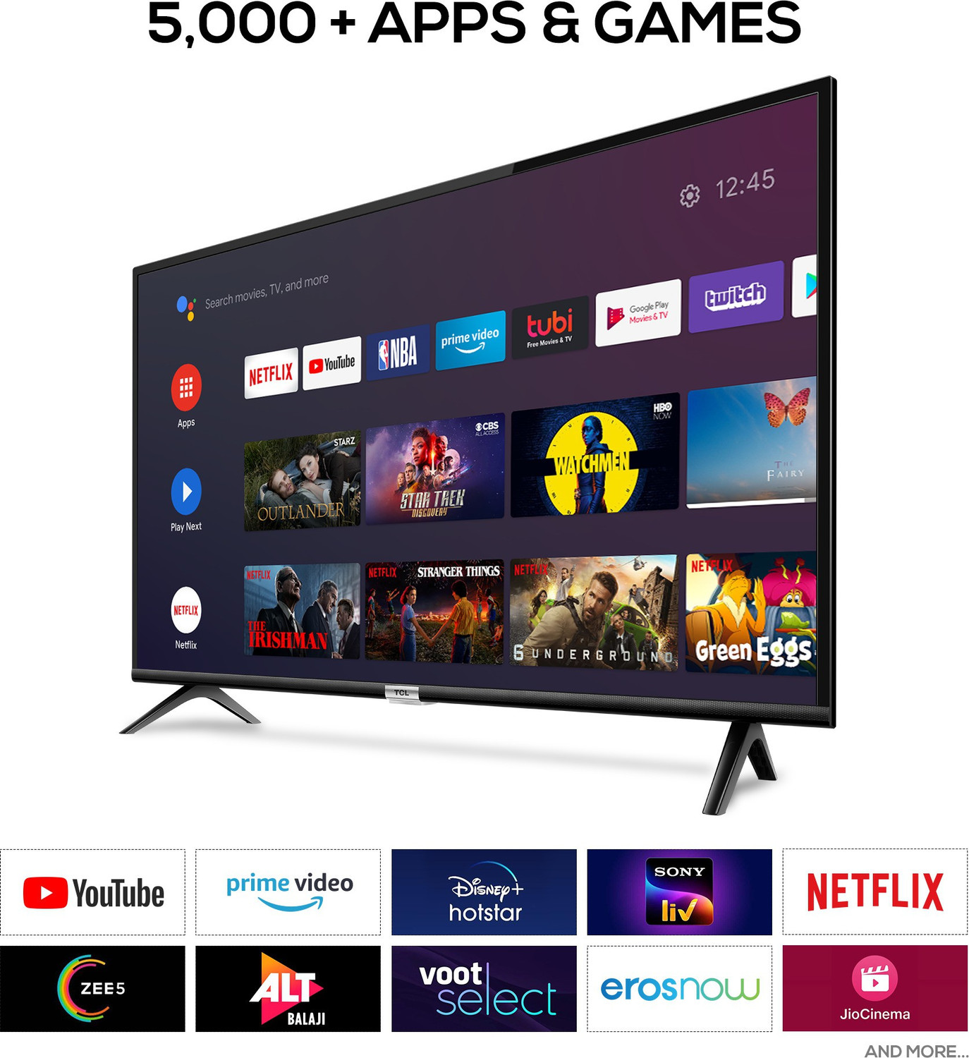 Image of TCL S6500 Series 79.97 cm (32 inch) HD Ready LED Smart Android TV (32S6500S)