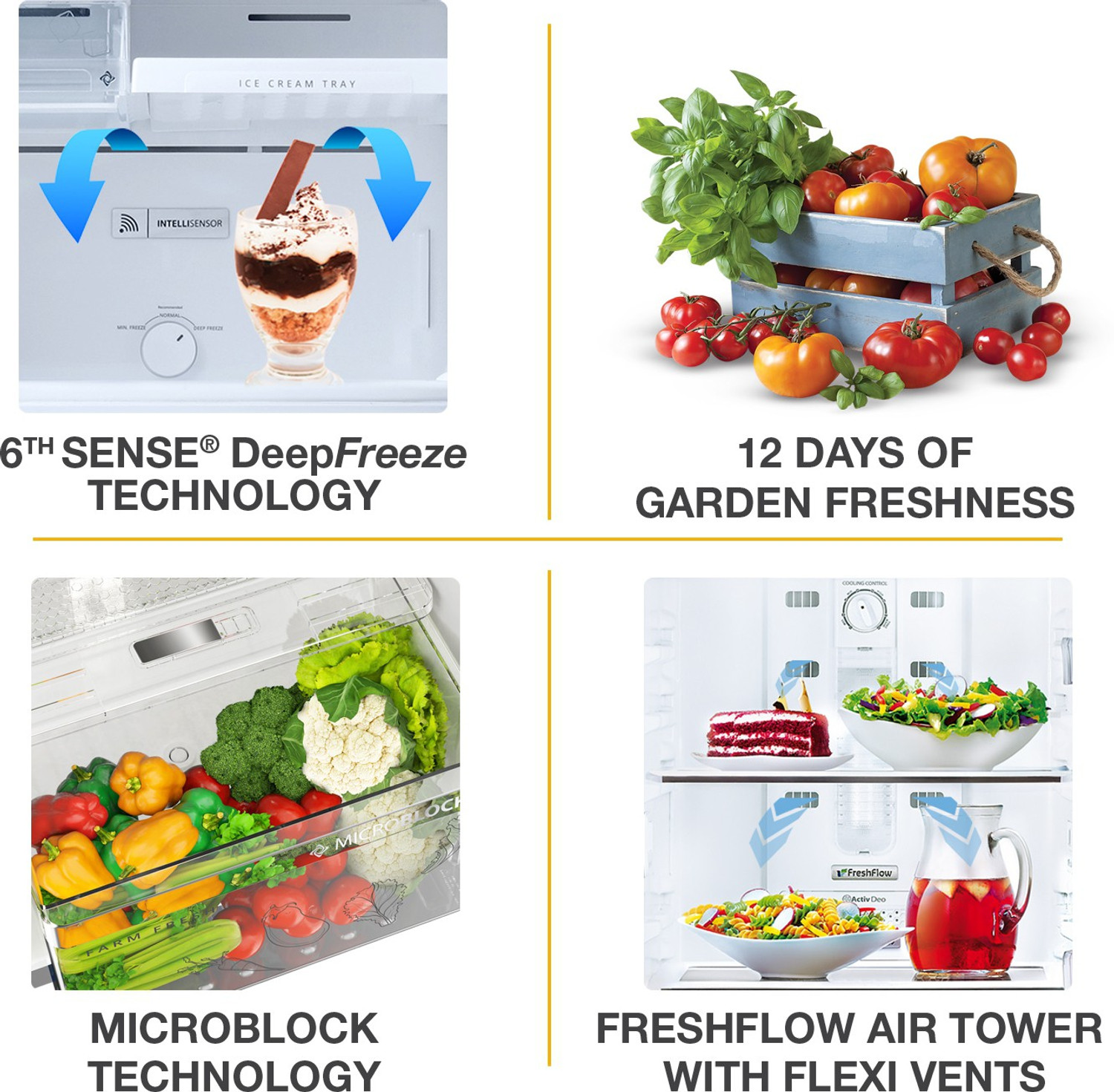 Image of Whirlpool 259 L Frost Free Double Door 2 Star Refrigerator with Glass Door