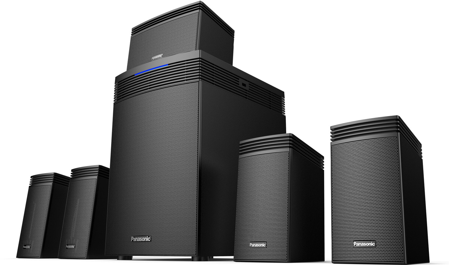 Panasonic SC-HT550GW-K 150 W Bluetooth Home Theatre  (Black, 5.1 Channel)