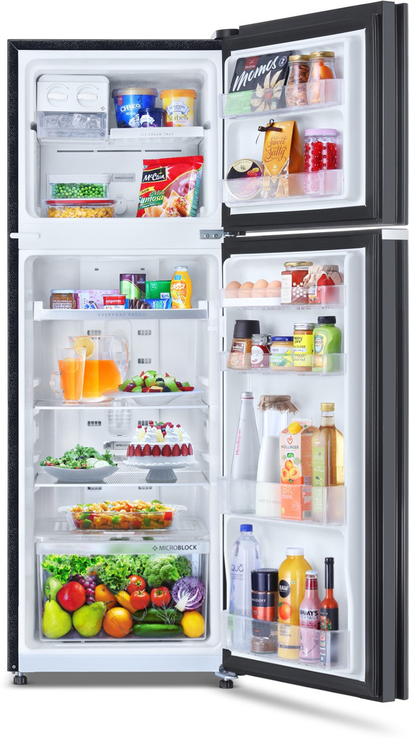 Image of Whirlpool 235 L Frost Free Double Door 2 Star Refrigerator with Glass Door