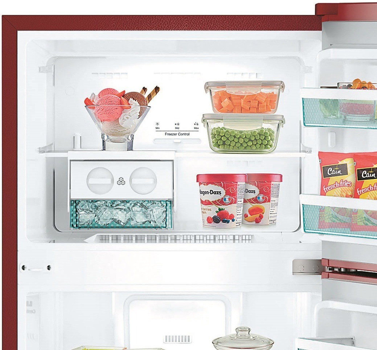 Image of Liebherr 265 L Frost Free Double Door Top Mount 3 Star Refrigerator