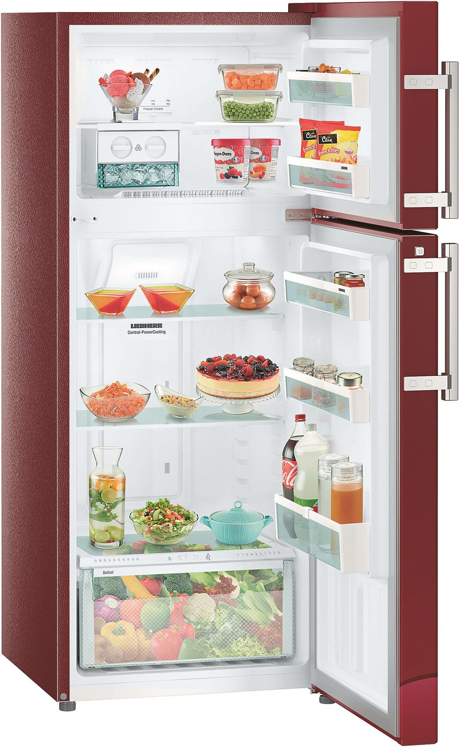 Image of Liebherr 265 L Frost Free Double Door Top Mount 3 Star Refrigerator