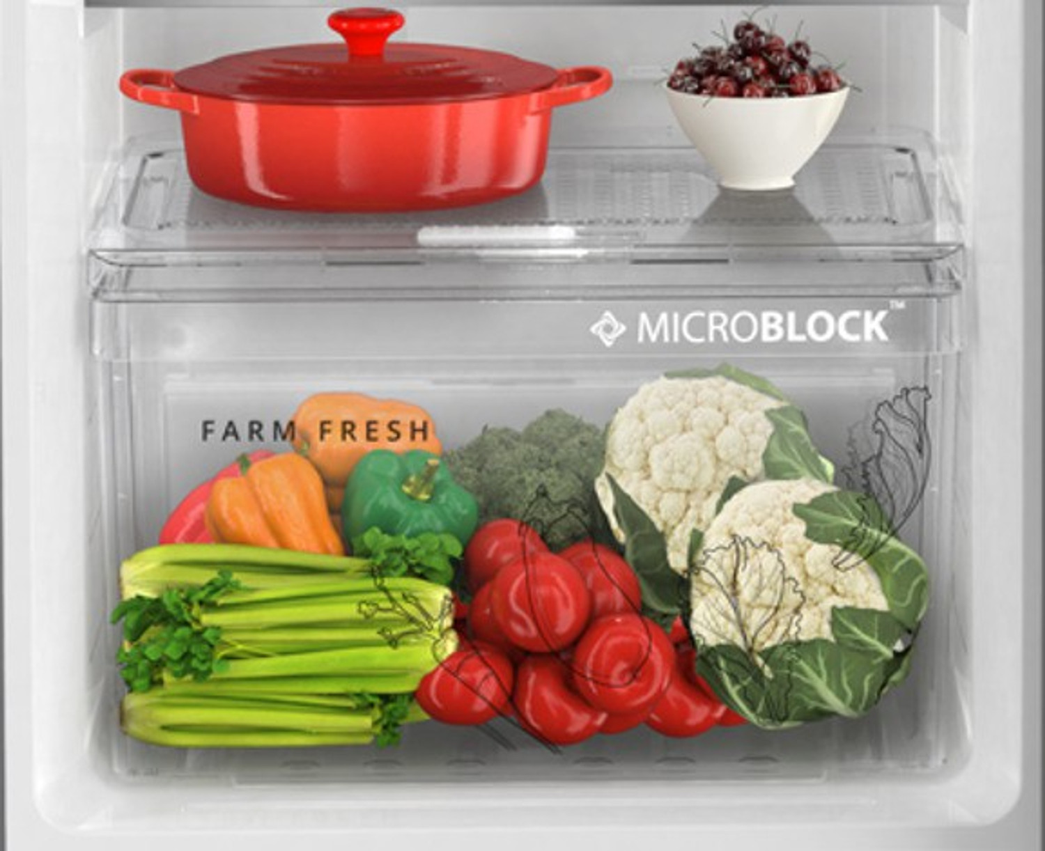 Image of Whirlpool 265 L Frost Free Double Door 2 Star Convertible Refrigerator