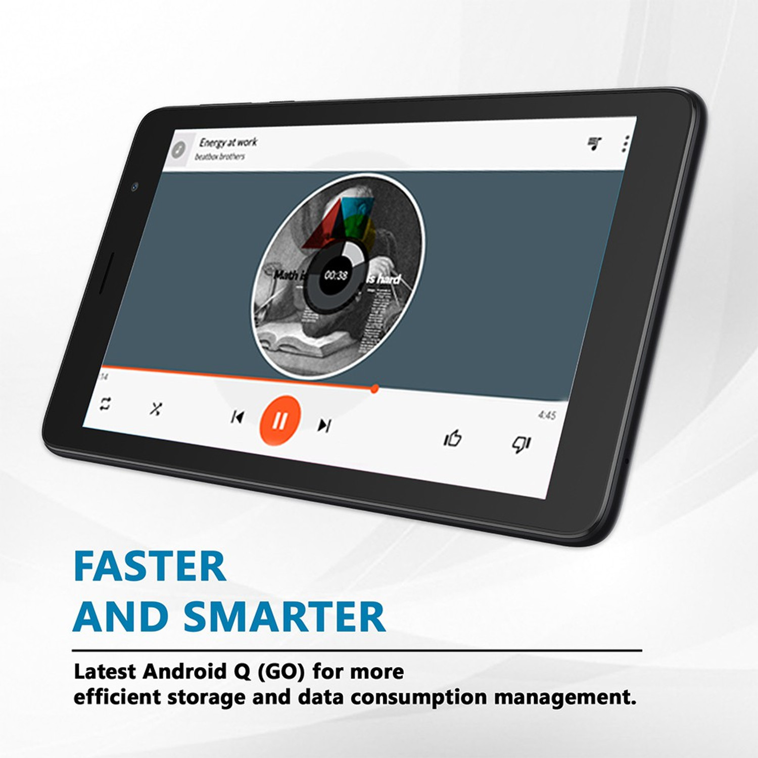 Image of Alcatel 1T 7 4G (2nd Gen) 1 GB RAM 16 GB ROM 7 inches with 4G Tablet (Black)